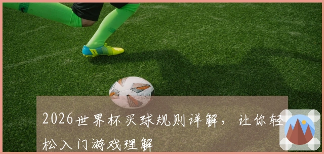 2026世界杯买球规则详解，让你轻松入门游戏理解